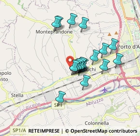 Mappa Vicolo Matteotti Primo, 63076 Monteprandone AP, Italia (1.395)