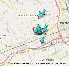 Mappa Vicolo Matteotti Primo, 63076 Monteprandone AP, Italia (0.89667)
