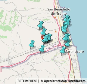 Mappa Vicolo Matteotti Primo, 63076 Monteprandone AP, Italia (2.863)