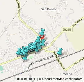 Mappa Via S. Giacomo, 63076 Centobuchi AP, Italia (0.4195)