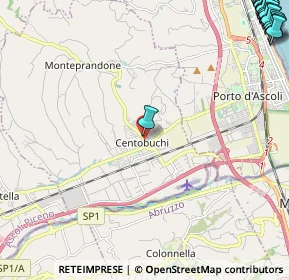 Mappa Via S. Giacomo, 63076 Centobuchi AP, Italia (4.33)