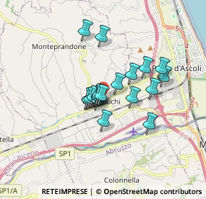 Mappa Via S. Giacomo, 63076 Centobuchi AP, Italia (1.2035)