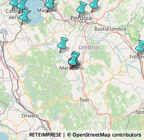 Mappa Via Enzo Tortora, 06055 Marsciano PG, Italia (21.00417)