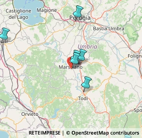 Mappa Via Enzo Tortora, 06055 Marsciano PG, Italia (42.68385)