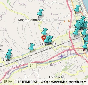 Mappa Monteprandone, 63076 Monteprandone AP, Italia (2.764)