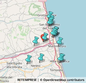 Mappa Monteprandone, 63076 Monteprandone AP, Italia (5.78294)