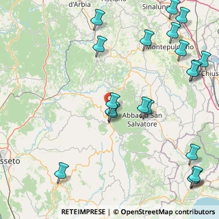 Mappa Podere Pinzicalari, 58033 Castel del piano GR, Italia (24.237)