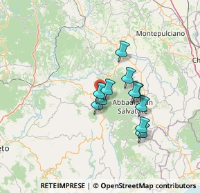 Mappa Podere Pinzicalari, 58033 Castel del piano GR, Italia (10.04455)