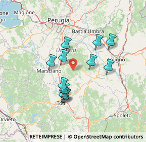 Mappa Via Panorama, 06050 Collazzone PG, Italia (12.415)