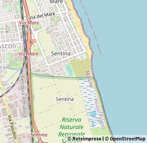 Mappa Via martiri di marzabotto, 63039 San Benedetto Del Tronto AP, Italia (0.26154)