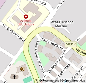 Mappa Salita San Francesco, 06055 Marsciano PG, Italia (0.05769)