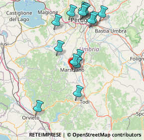 Mappa Salita S. Francesco, 06055 Marsciano PG, Italia (16.946)