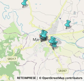 Mappa Via Marconi, 06055 Marsciano PG, Italia (1.36455)