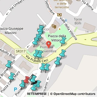 Mappa Via Marconi, 06055 Marsciano PG, Italia (0.07037)