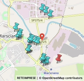 Mappa Viale Fratelli Briziarelli, 06055 Marsciano PG, Italia (0.505)