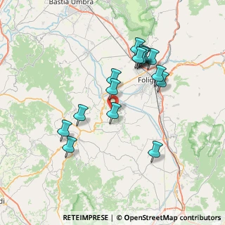 Mappa SP di Montefalco, 06036 Montefalco PG, Italia (7.32438)