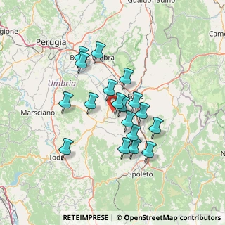 Mappa SP di Montefalco, 06036 Montefalco PG, Italia (11.83056)
