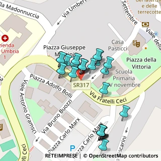 Mappa Via Fratelli Ceci, 06055 Marsciano PG, Italia (0.02759)