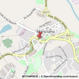Mappa Via Fratelli Ceci, 45, 06055 Marsciano, Perugia (Umbria)
