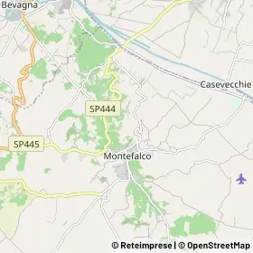 Mappa Montefalco
