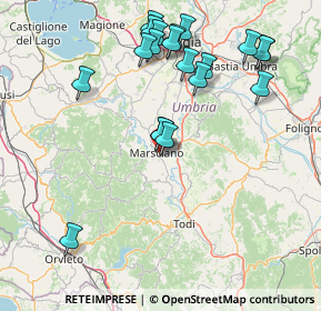 Mappa CONAD SUPERSTORE, 06055 Marsciano PG, Italia (17.6865)