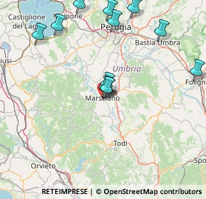 Mappa Via Renato Soccolini, 06055 Marsciano PG, Italia (17.42833)