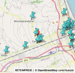 Mappa Via Ottantacinquesima Str., 63076 Monteprandone AP, Italia (2.685)