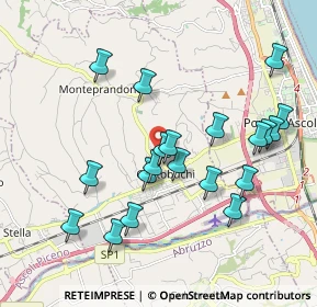 Mappa Via Ottantacinquesima Str., 63076 Monteprandone AP, Italia (2.0055)