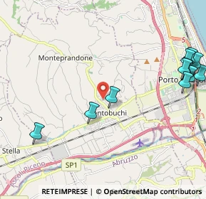Mappa Via Ottantacinquesima Str., 63076 Monteprandone AP, Italia (2.89182)
