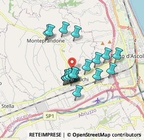 Mappa Via Ottantacinquesima Str., 63076 Monteprandone AP, Italia (1.359)