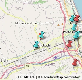 Mappa Via Ottantacinquesima Str., 63076 Monteprandone AP, Italia (2.73545)