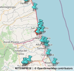 Mappa Via Ottantacinquesima Str., 63076 Monteprandone AP, Italia (17.76353)