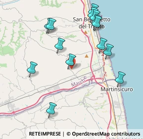 Mappa Via Ottantacinquesima Str., 63076 Monteprandone AP, Italia (4.55214)