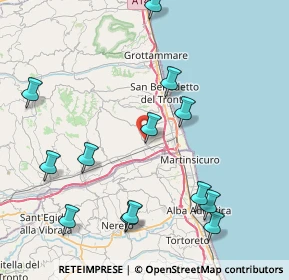 Mappa Via Ottantacinquesima Str., 63076 Monteprandone AP, Italia (9.78385)