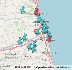 Mappa Via Ottantacinquesima Str., 63076 Monteprandone AP, Italia (5.944)