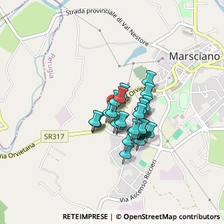 Mappa Via Orvietana, 06055 Marsciano PG, Italia (0.2963)