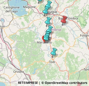 Mappa Via G. Matteotti, 06055 Marsciano PG, Italia (16.93917)