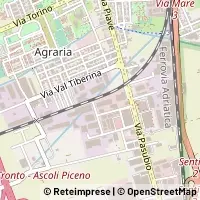 Kaart San Benedetto del Tronto
