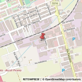 Mappa Via del Lavoro, 9, 63074 San Benedetto del Tronto, Ascoli Piceno (Marche)