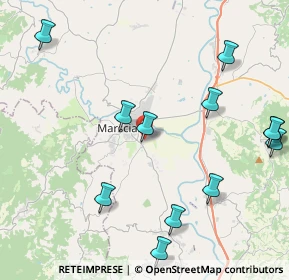 Mappa Via Afro Tondelli, 06055 Marsciano PG, Italia (5.21917)