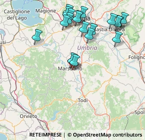Mappa Via Afro Tondelli, 06055 Marsciano PG, Italia (17.746)