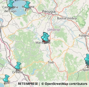 Mappa Via Afro Tondelli, 06055 Marsciano PG, Italia (27.10846)