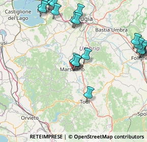 Mappa Via Alceste Cruciani, 06055 Marsciano PG, Italia (21.198)