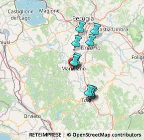 Mappa Via A. Marabini, 06055 Marsciano PG, Italia (10.60182)