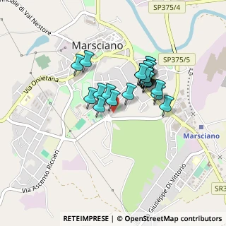 Mappa Via Domenico Briziarelli, 06055 Marsciano PG, Italia (0.36296)
