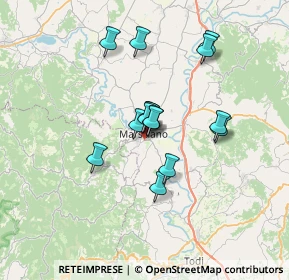 Mappa Via Domenico Briziarelli, 06055 Marsciano PG, Italia (5.35333)