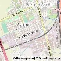 Kaart San Benedetto del Tronto