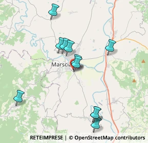 Mappa Marsciano Stazione, 06055 Marsciano PG, Italia (3.96909)