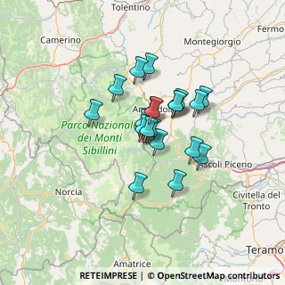 Mappa Località Collina, 63087 Comunanza AP, Italia (9.627)