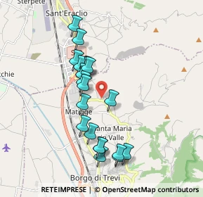 Mappa Via Amelia, 06039 Trevi PG, Italia (1.7495)